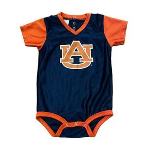 Auburn Univer Jersey Bodysuit Baby Size 24 Months KA Knights Apparel